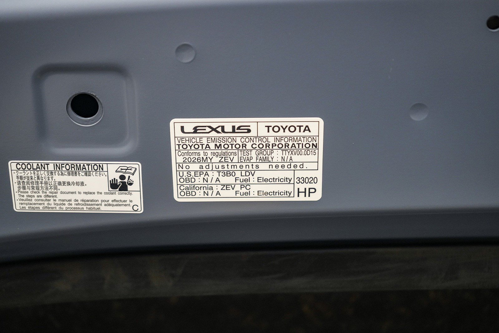 New 2026 Wavelength Lexus ES 500e PREMIUM AWD image 27