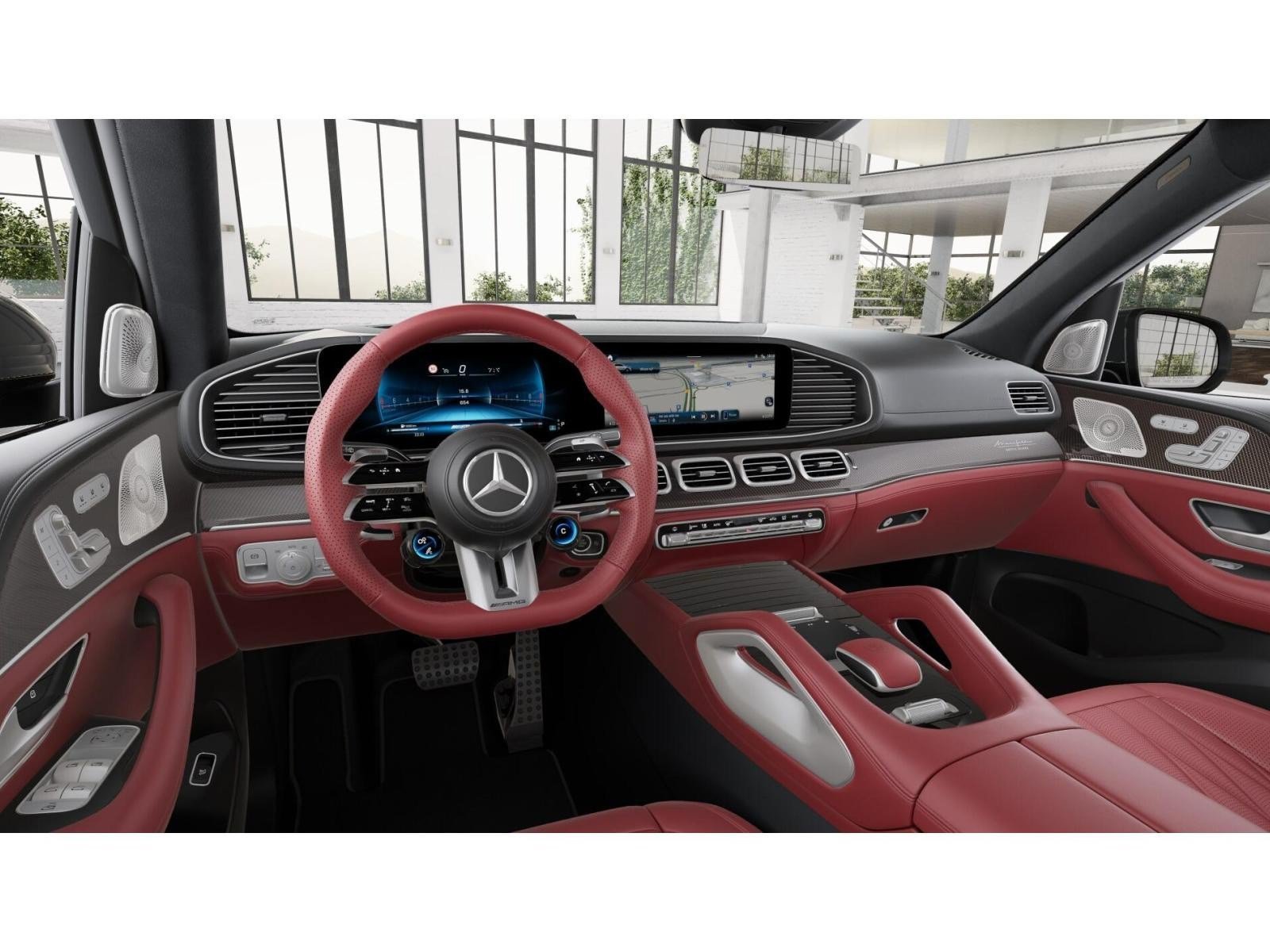 New 2026 MANUFAKTUR Signature Cirrus Silver Magno Mercedes-Benz GLS 63 AMG® 4D Sport Utility 4MATIC®  image 4