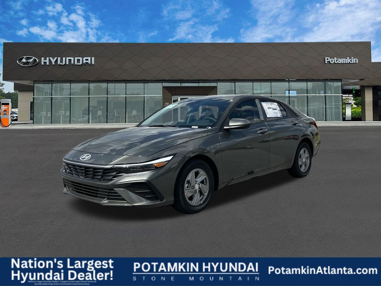 New 2026 Amazon Gray Hyundai SE image 1