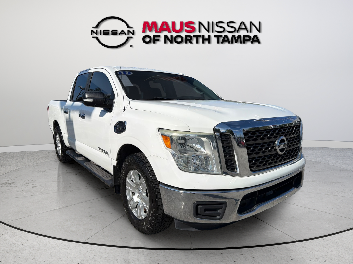 Used 2017 White Nissan SV image 1