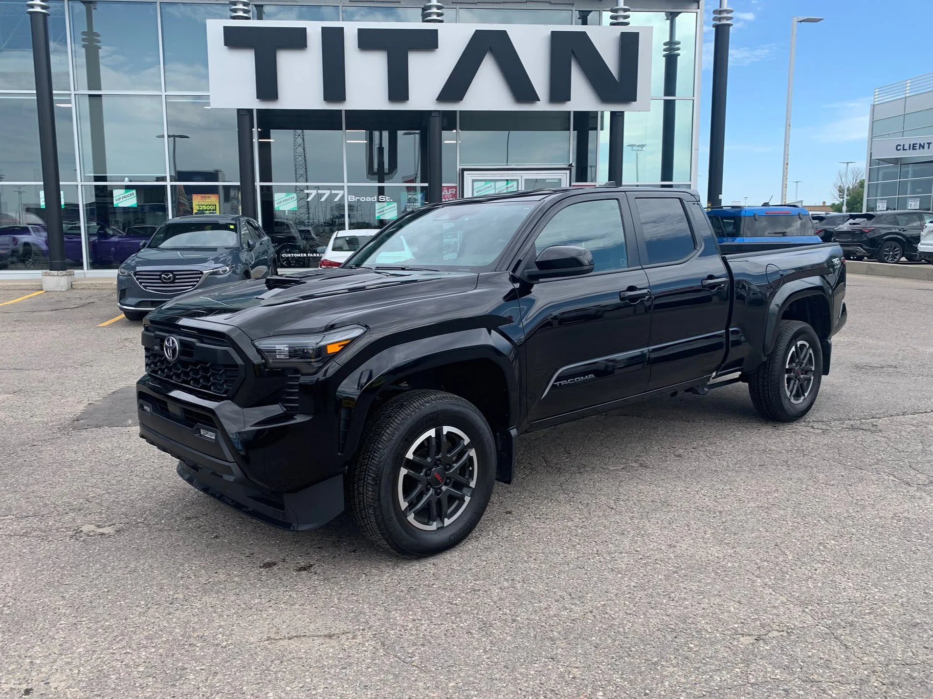 Certified Used 2024 Black Toyota TRD Sport 4x4*Adaptive Cruise | Htd Seats | 6 Foot Box | Tow Pkg | Park Assist | Lane Keep Assist image 2