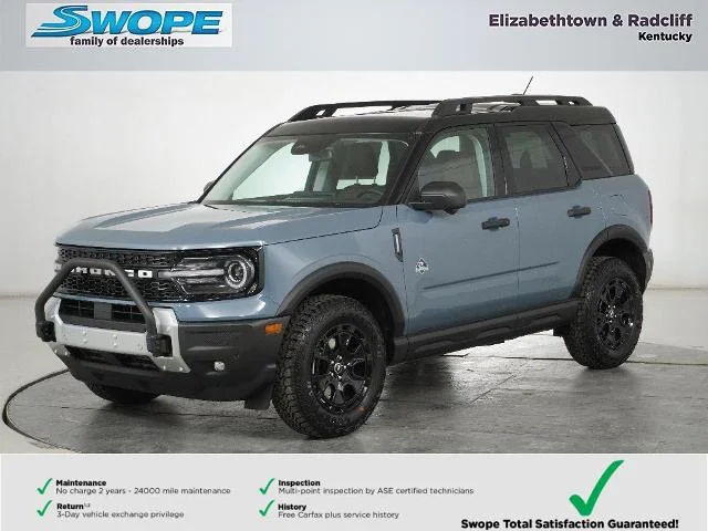 New 2025 Azure Gray Metallic Tri-Coat Ford Outer Banks® image 53