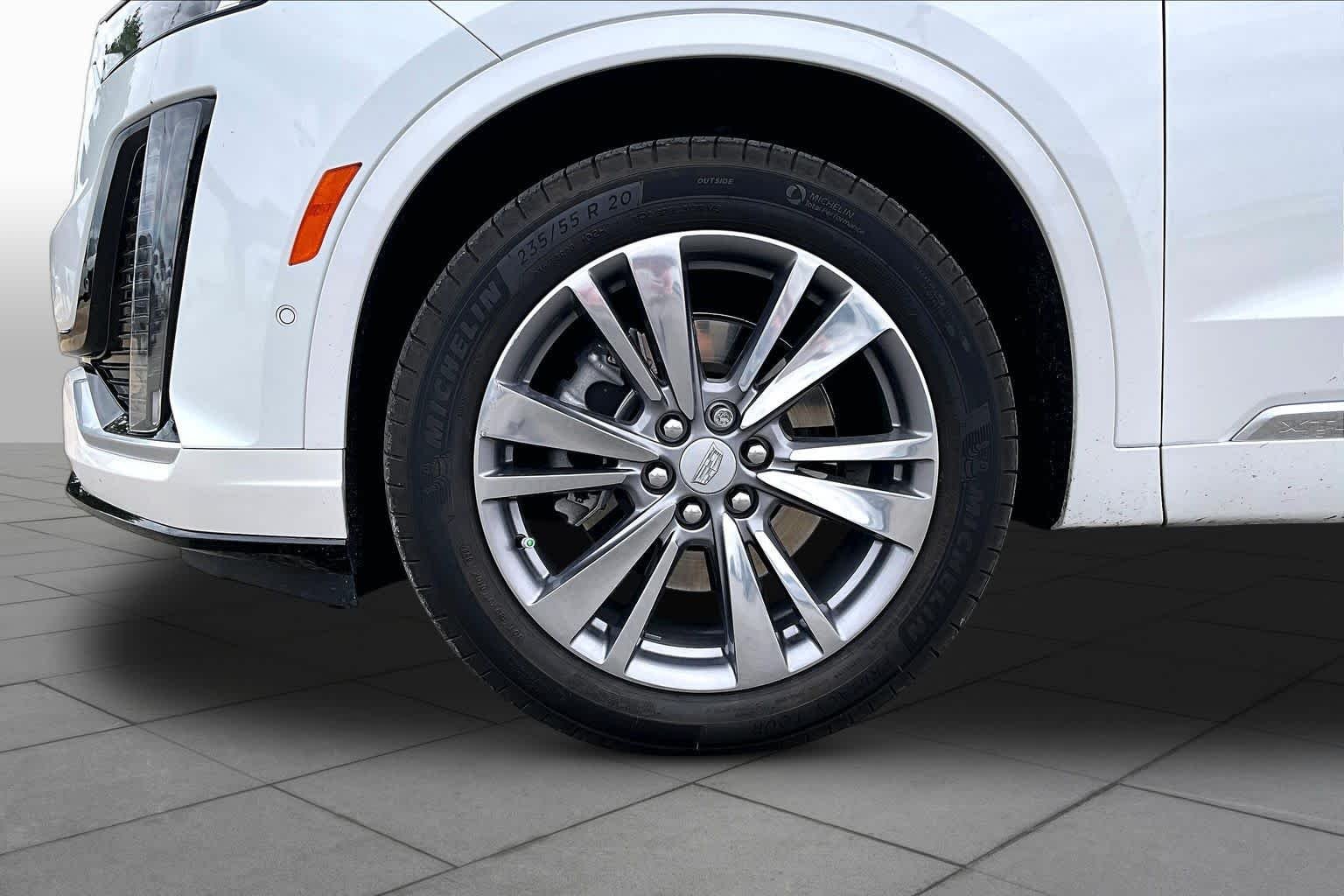 Used 2024 Crystal White Tricoat Cadillac AWD Premium Luxury image 11