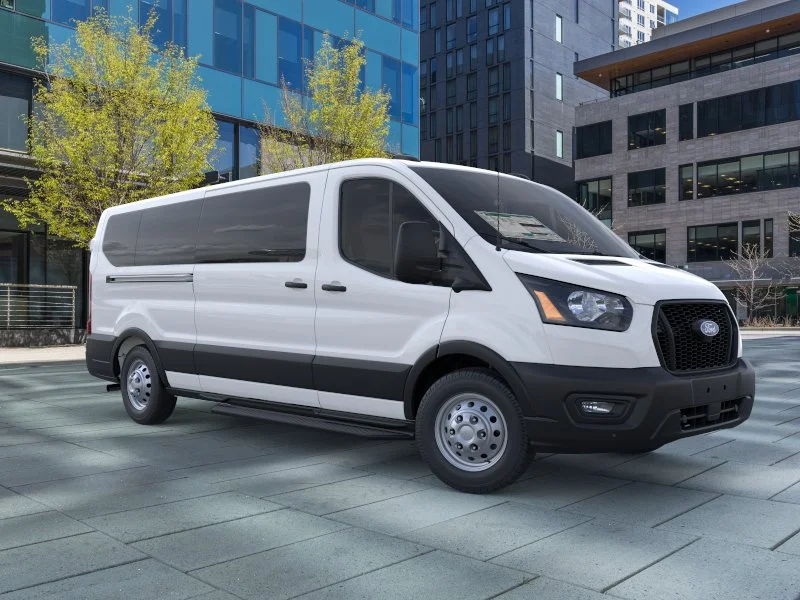 New 2026 Oxford White Ford Passenger Van XL image 7
