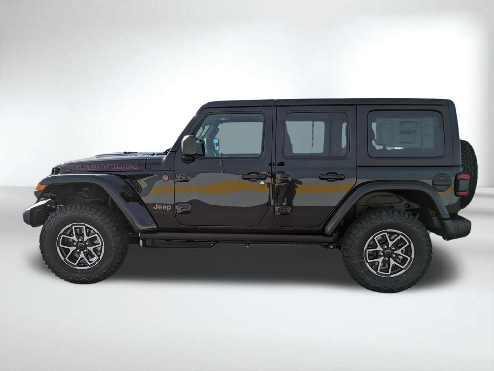 New 2026 Black Clear-Coat Exterior Paint Jeep Rubicon image 7
