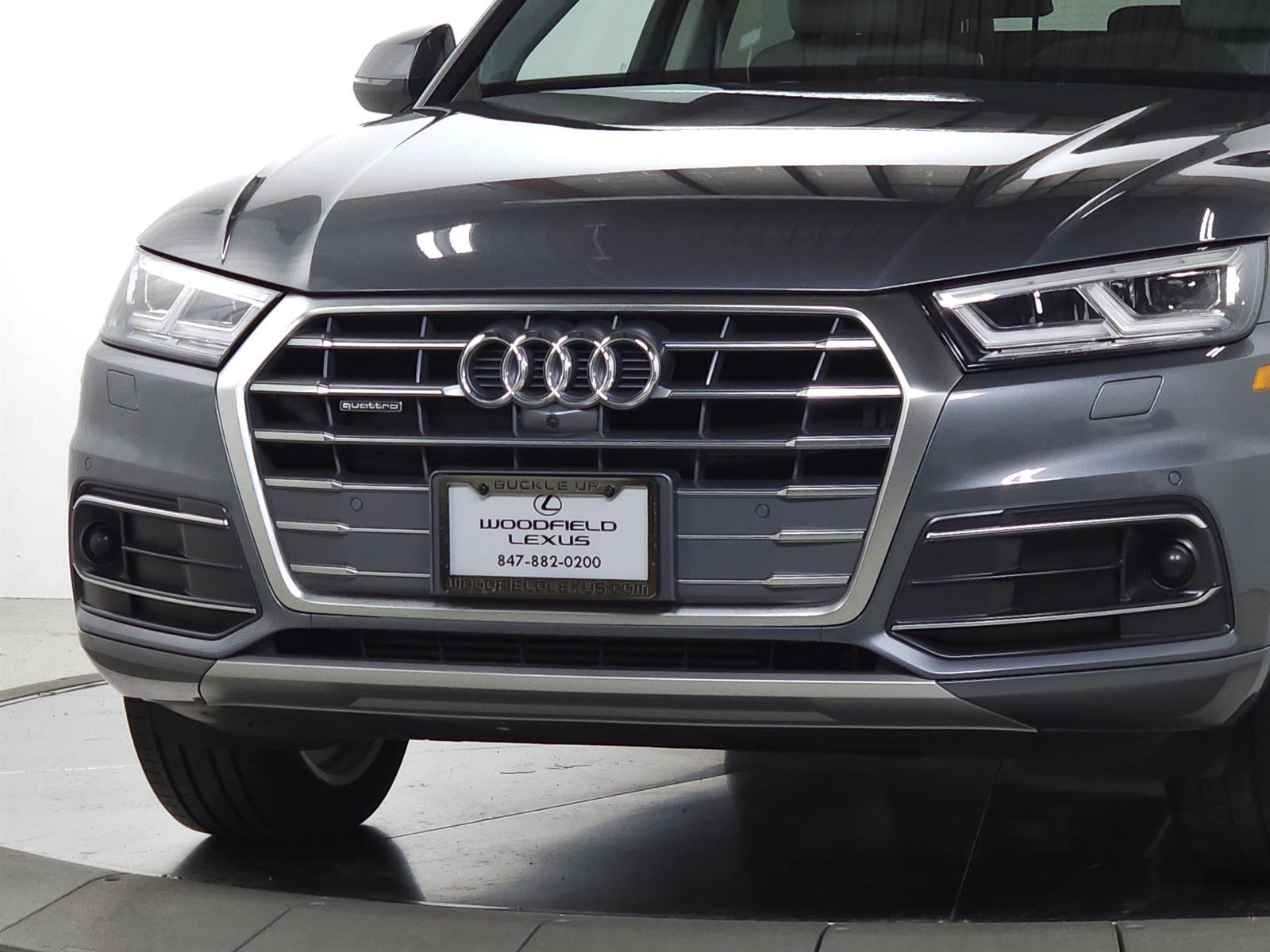 Used 2018 Gray Audi 2.0T quattro Prestige image 3