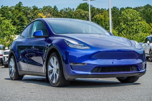 Used 2021 Blue Tesla Long Range image 7
