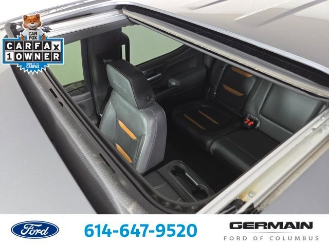 Used 2021 Satin Steel Metallic GMC AT4 image 31