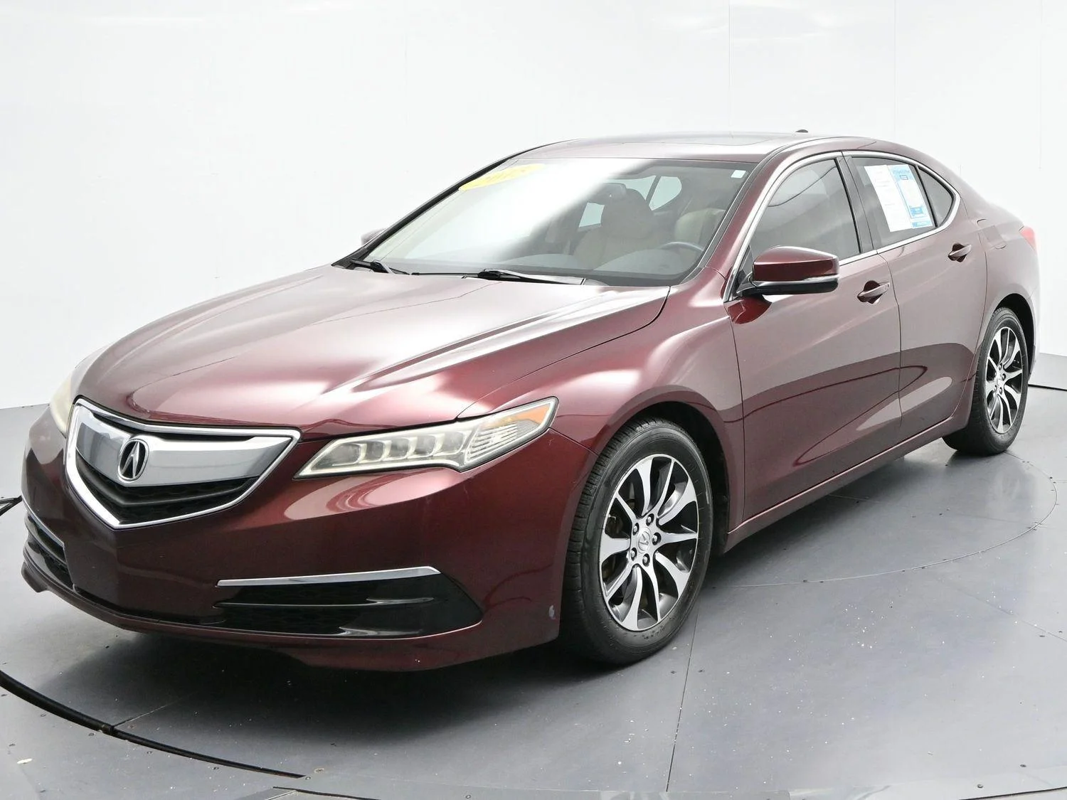 Used 2015 Basque Red Pearl II Acura Base image 3