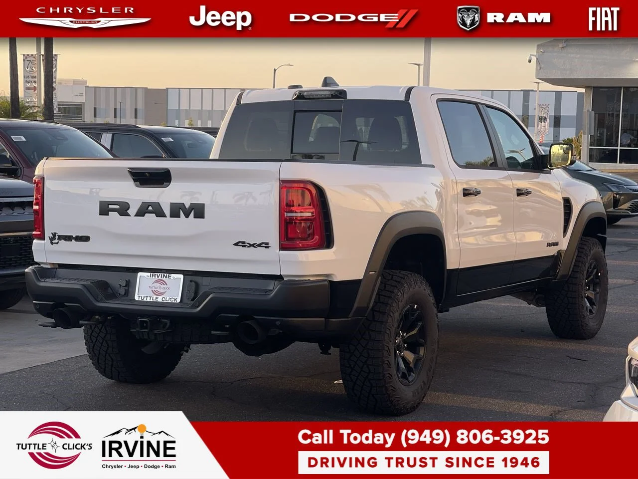New 2027 Bright White Clear-Coat Exterior Paint RAM RHO image 12