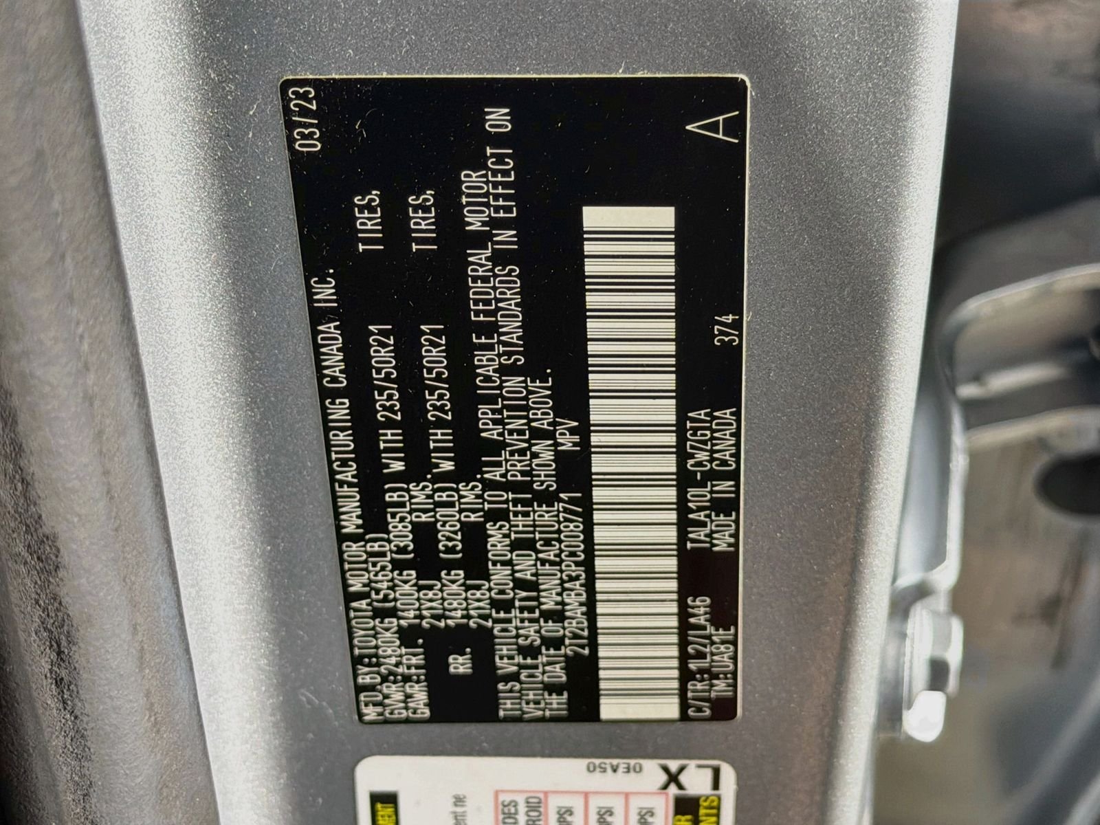 Used 2023 Iridium Lexus 350 Luxury image 33