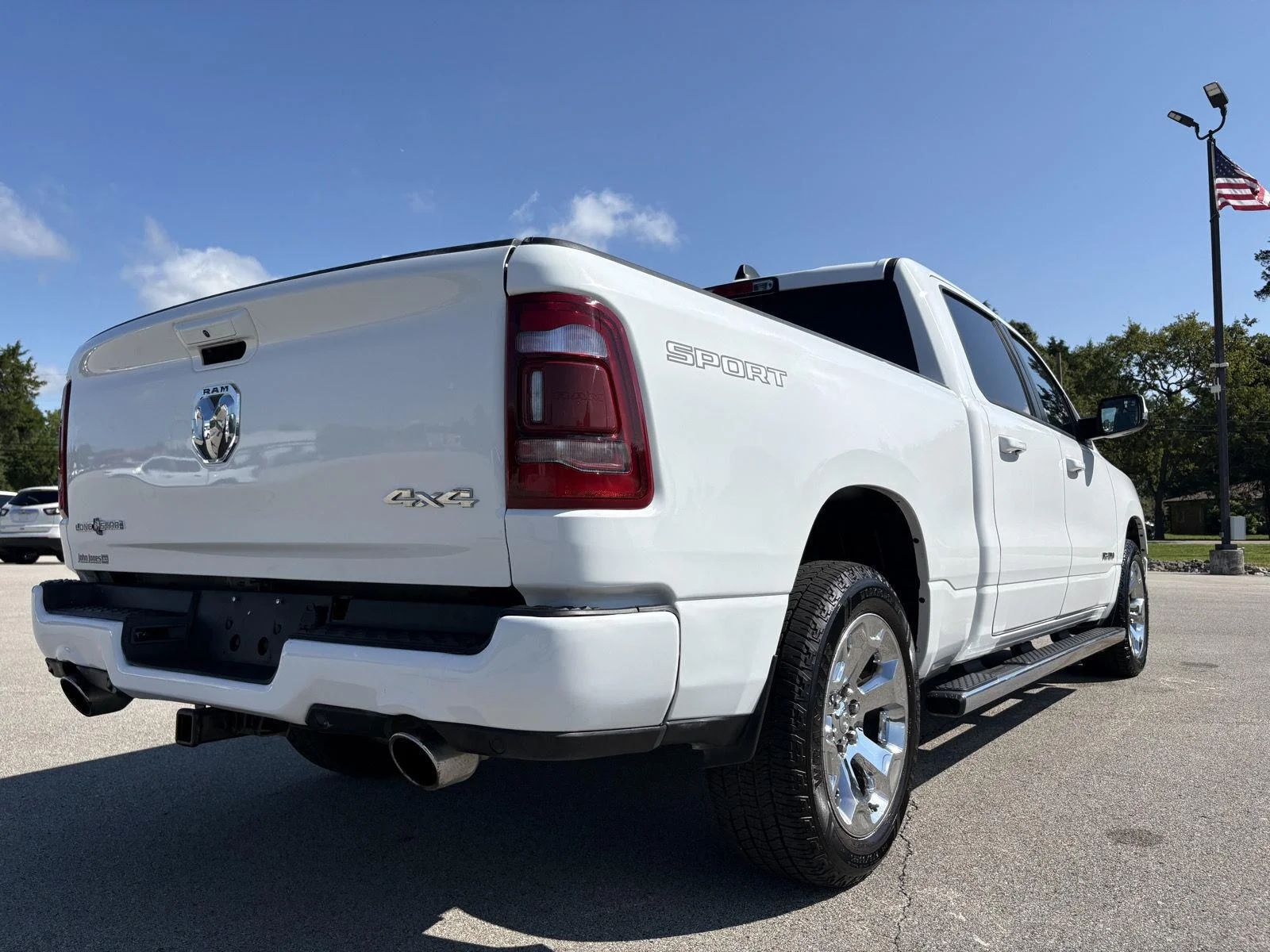 Used 2023 Bright White Clearcoat Ram Lone Star image 21