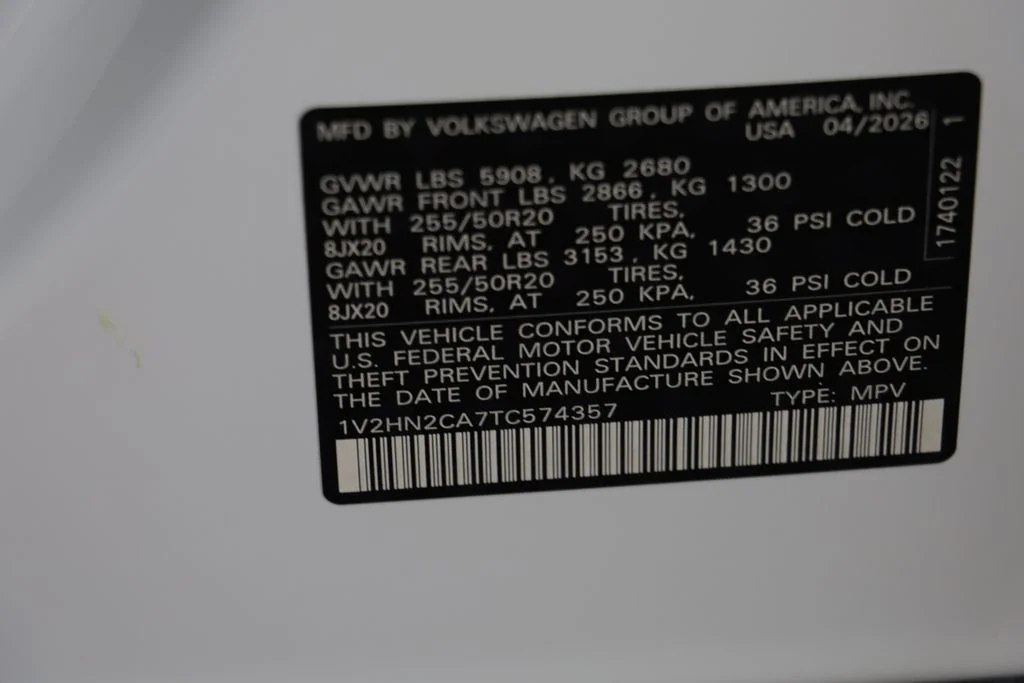 New 2026 Opal White Volkswagen SE w/Technology image 24