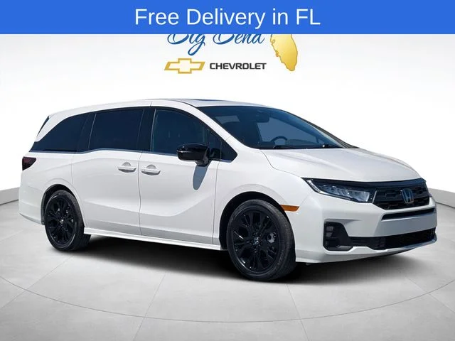 Certified Used 2025 Black Honda Sport-L image 1