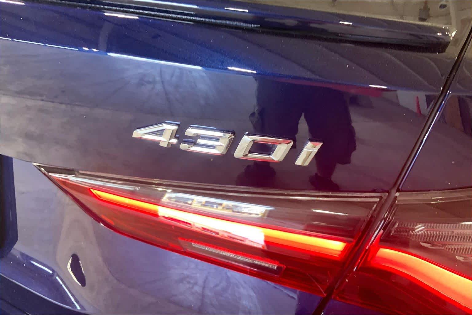 Used 2023 Tanzanite Blue II Metallic BMW 430i xDrive image 10