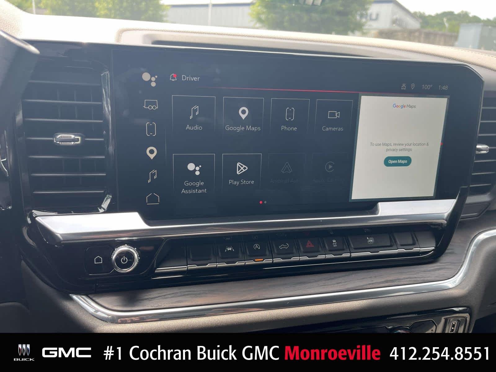 Used 2023 White Frost Tricoat GMC SLT image 27