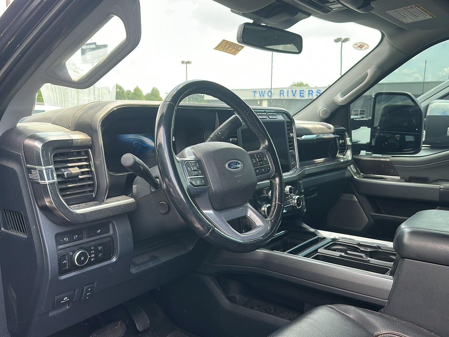 Used 2023 Agate Black Ford LARIAT image 2