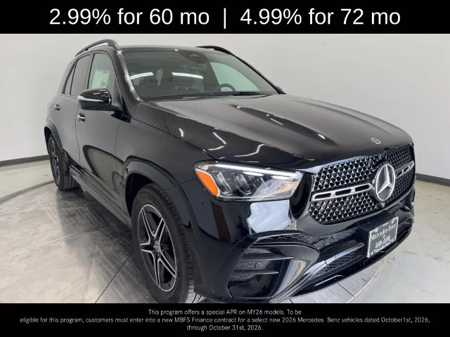 New 2026 Black Mercedes-Benz GLE 350 image 1