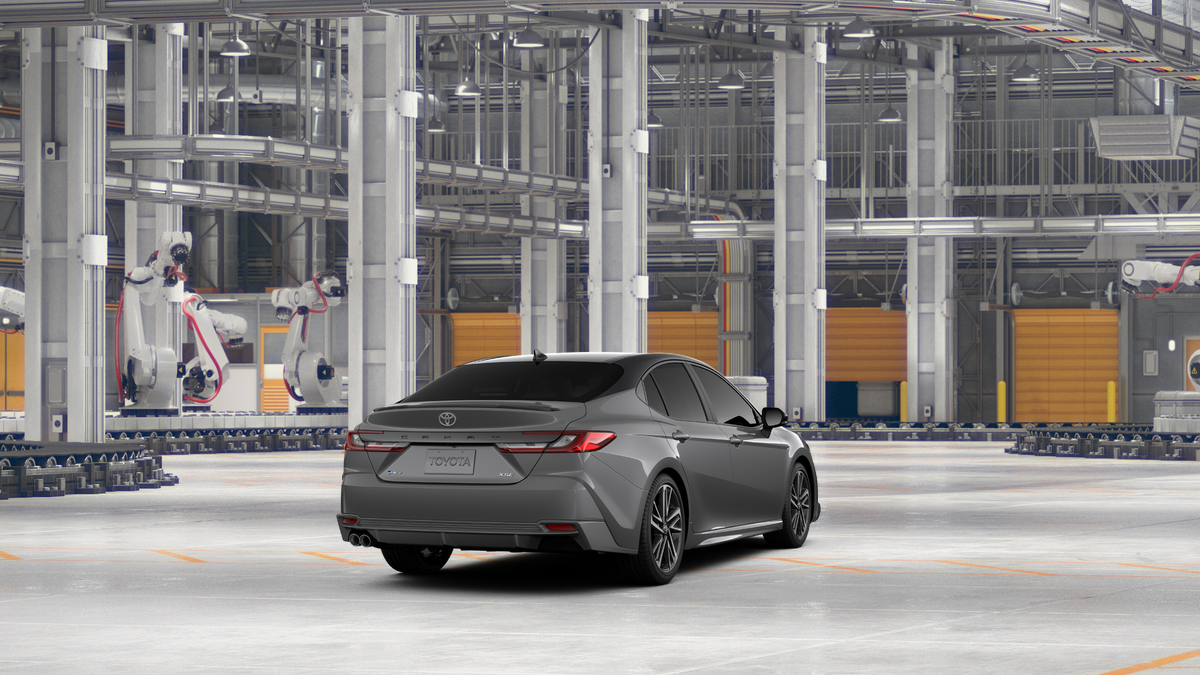 New 2027 Heavy Metal with Midnight Black Metallic roof Toyota XSE image 9