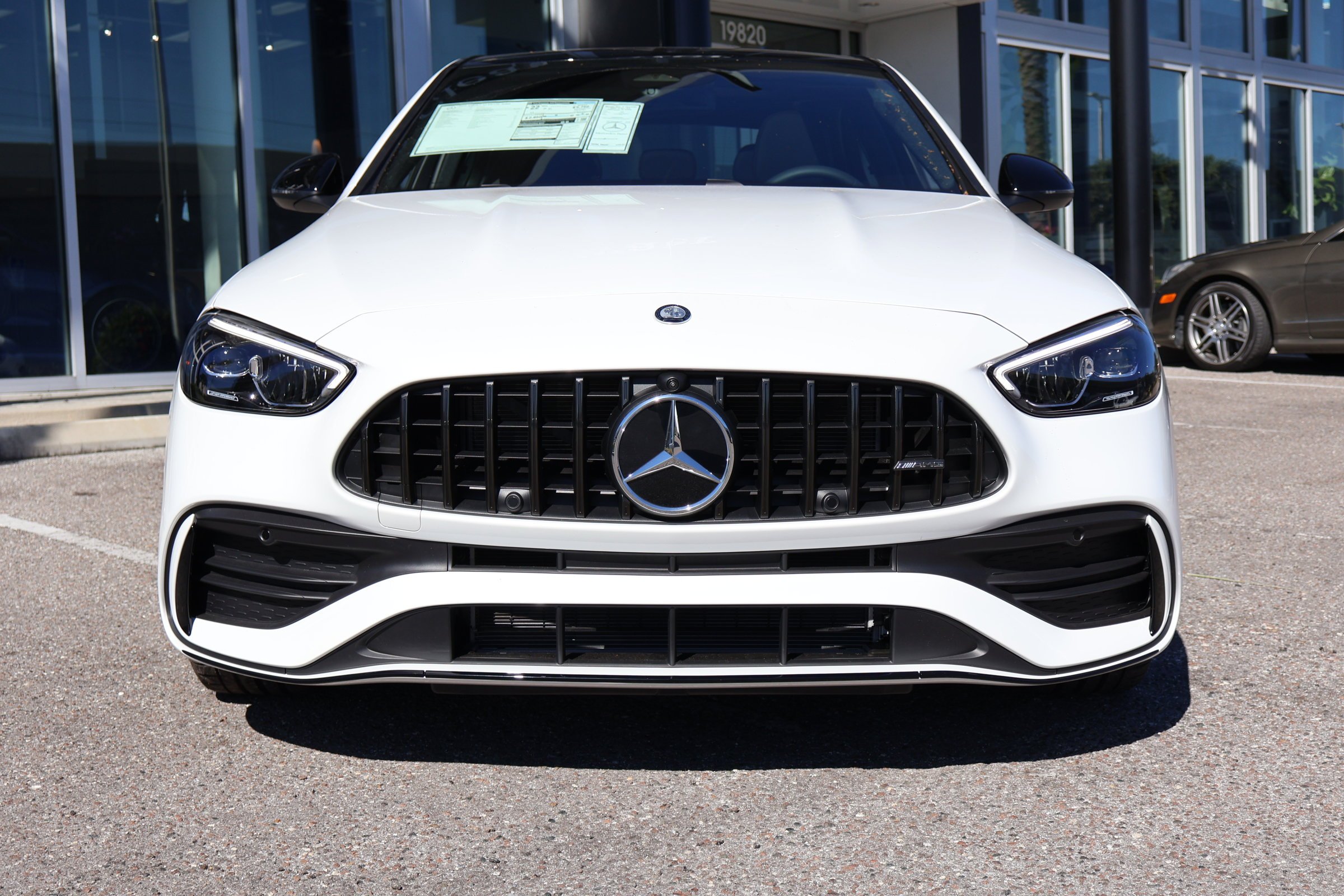 New 2026 MANUFAKTUR Moonlight White Metallic Mercedes-Benz AMG® C 43 image 41
