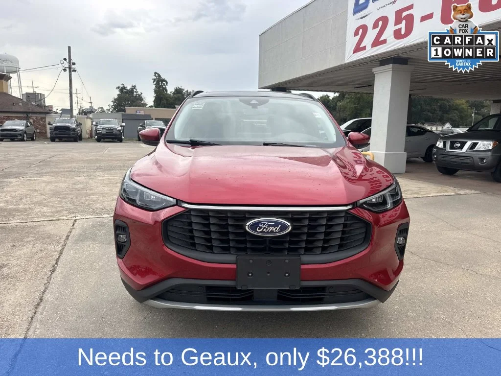 Used 2025 Red Ford Platinum image 2