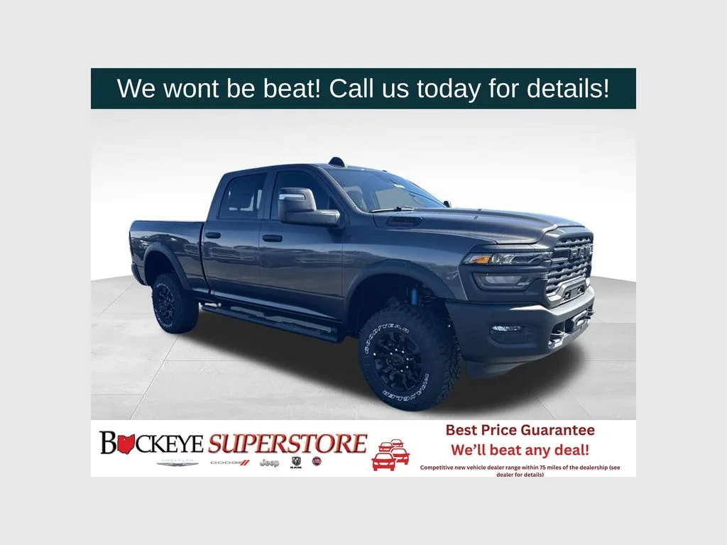 New 2026 Granite Crystal Metallic Clear-Coat Exterior Paint RAM TRADESMAN image 1