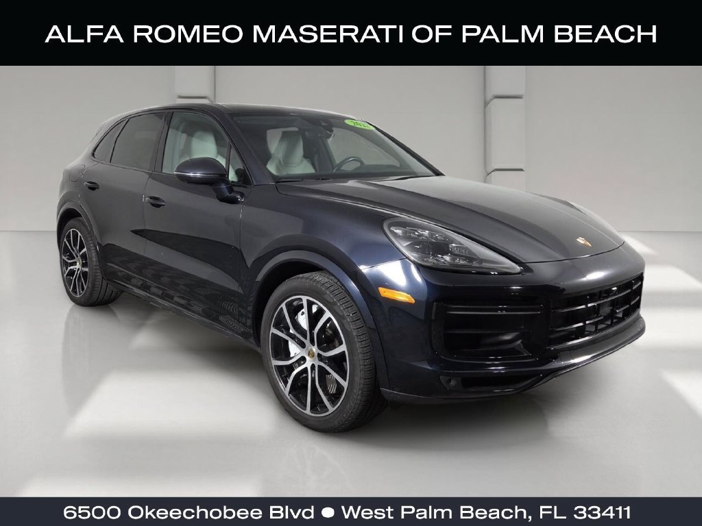 Used 2022 Moonlight Blue Metallic Porsche Turbo image 1