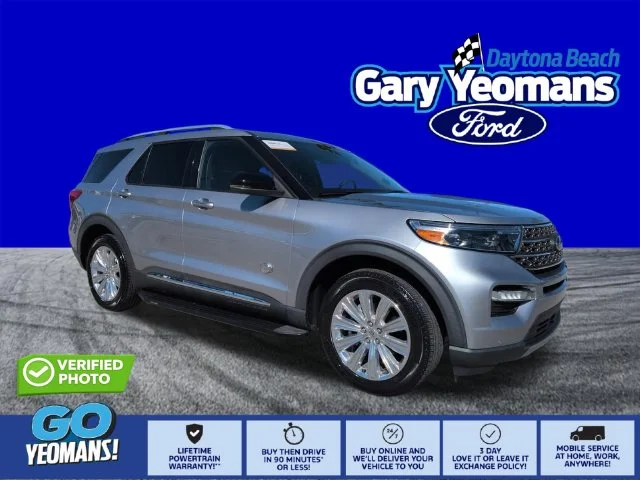 Certified Used 2021 Silver Metallic Ford King Ranch image 1