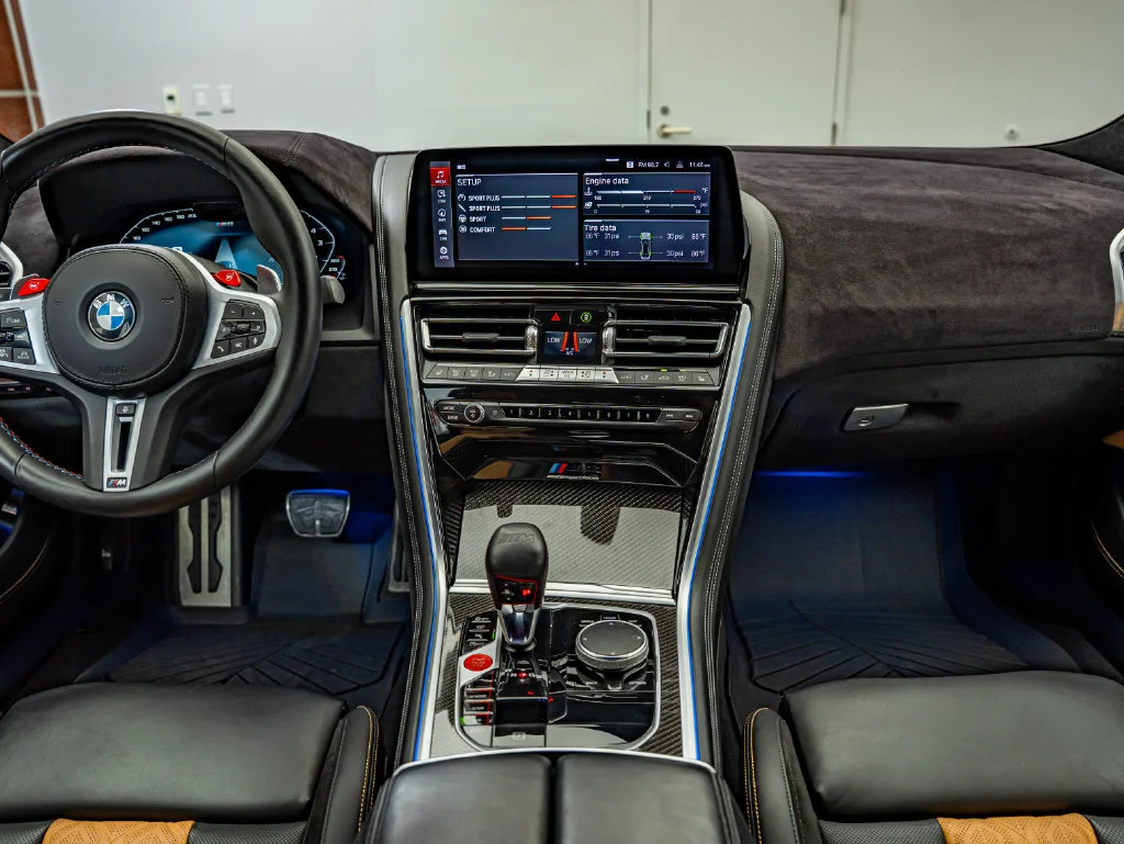 Used 2024 Marina Bay Blue Metallic BMW Competition image 34