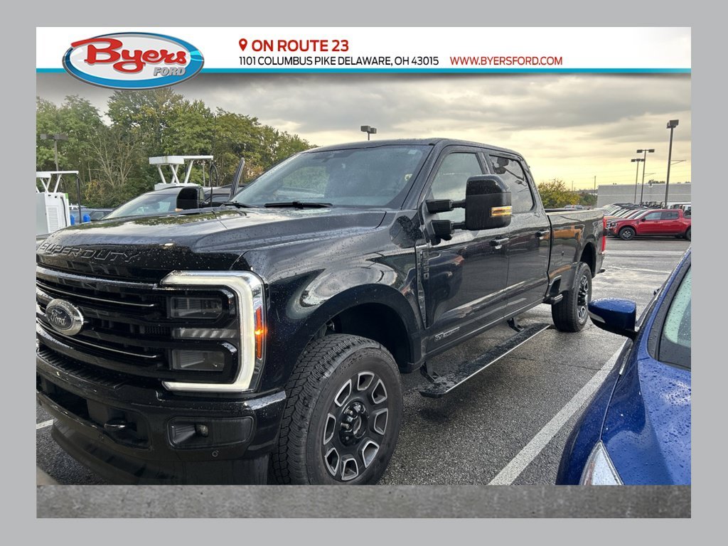 Used 2025 Black Ford Platinum image 1