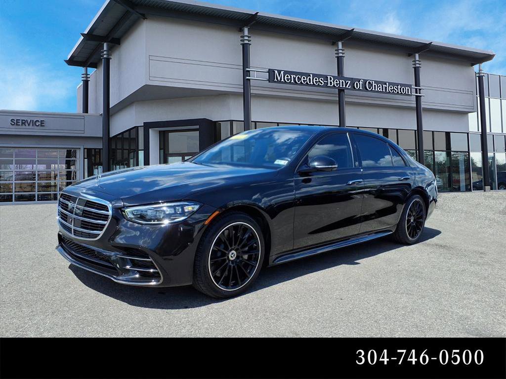 Used 2023 Obsidian Black Metallic Mercedes-Benz S500 image 7