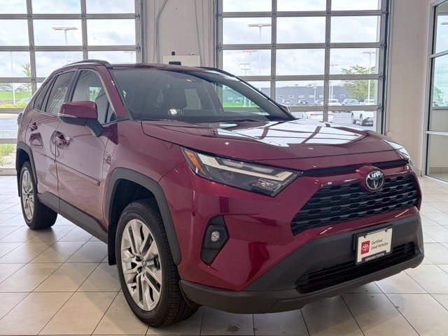 Certified Used 2025 Red Toyota XLE Premium image 1