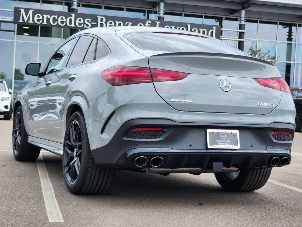 New 2026 MANUFAKTUR Alpine Grey Mercedes-Benz AMG® GLE 53 COUPE image 6