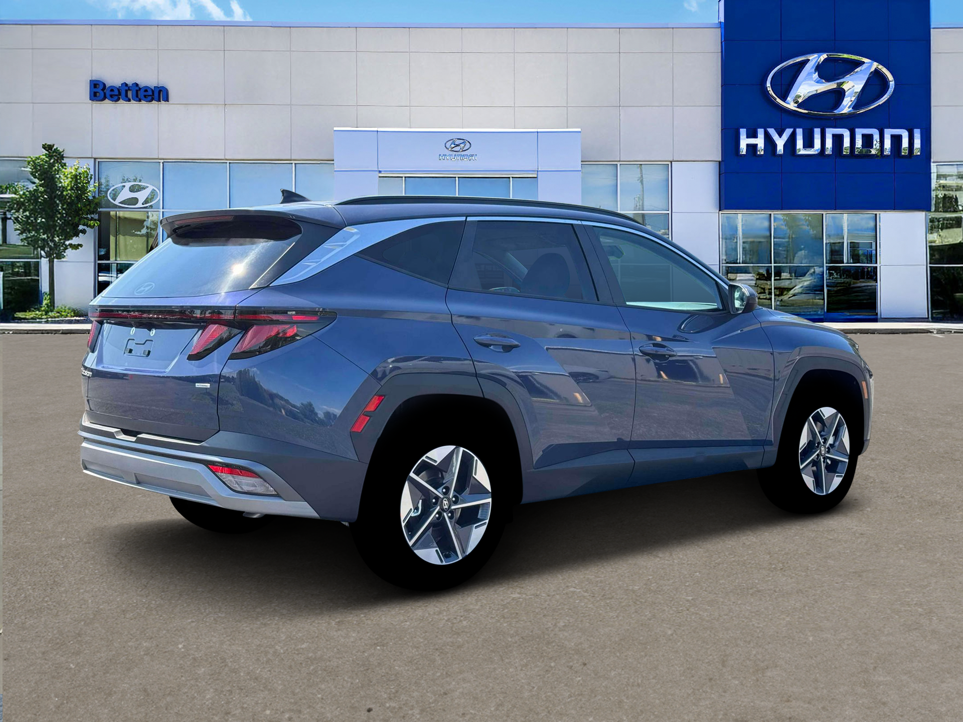 New 2026 Blue Hyundai SEL AWD image 8