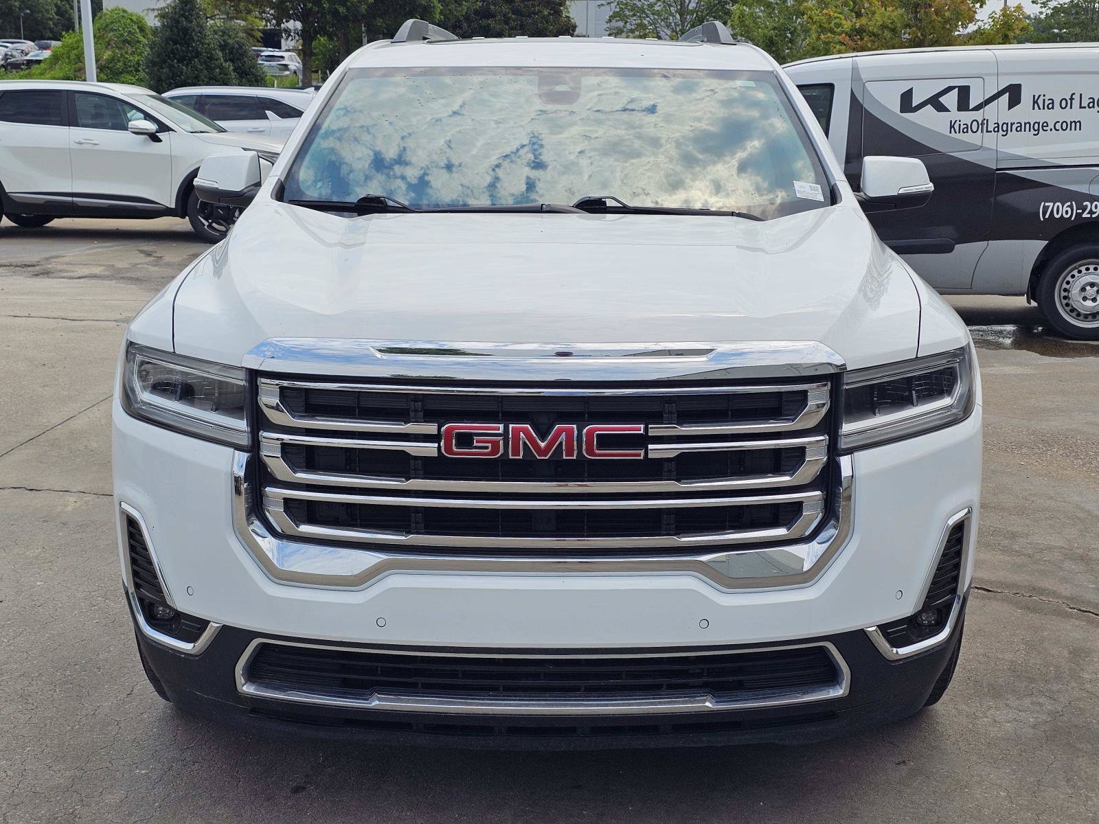 Used 2021 Summit White GMC SLT image 2
