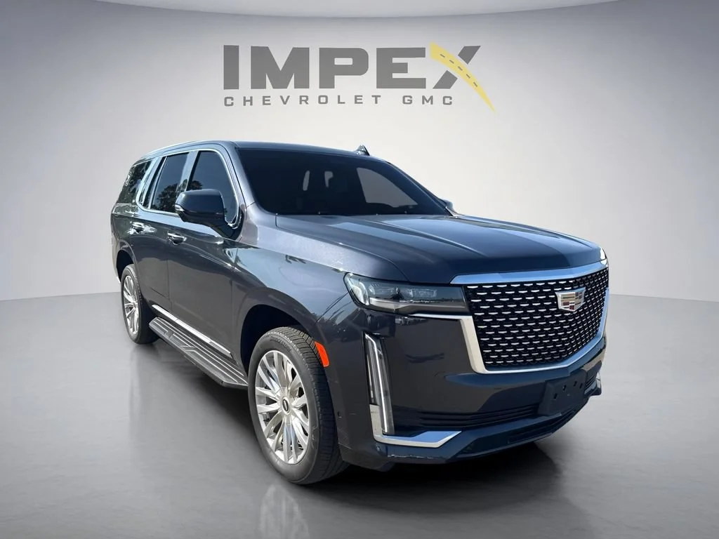 Used 2023 Galactic Gray Metallic Cadillac Premium Luxury image 7