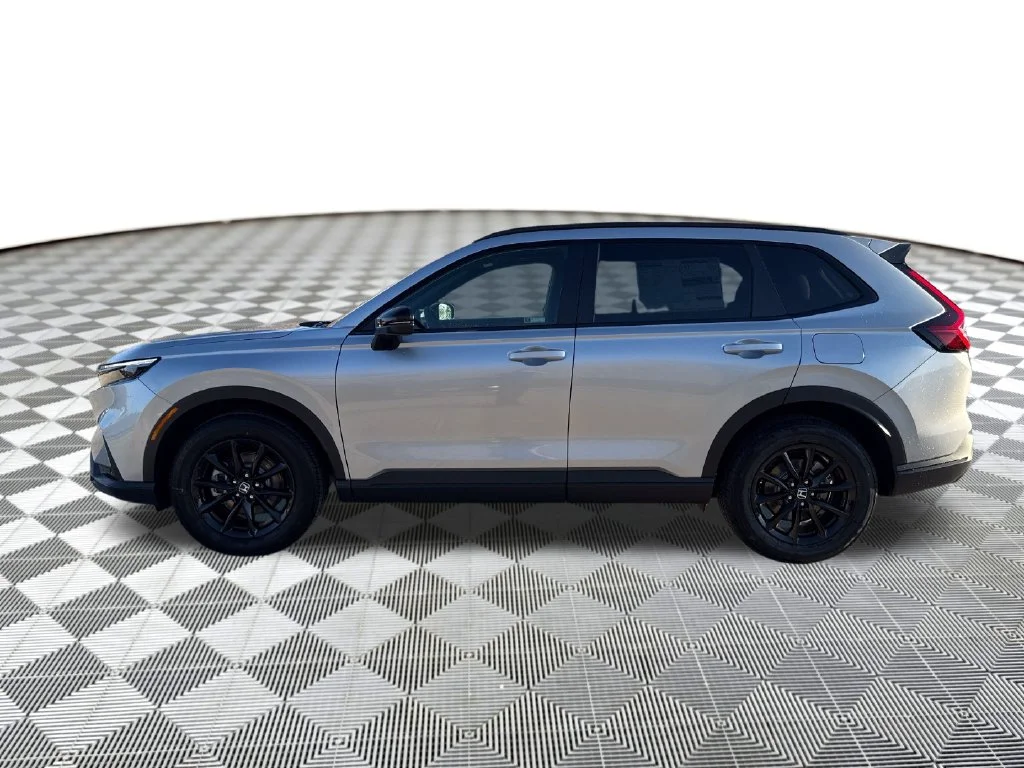 New 2027 Solar Silver Metallic Honda Sport-L Hybrid AWD image 2
