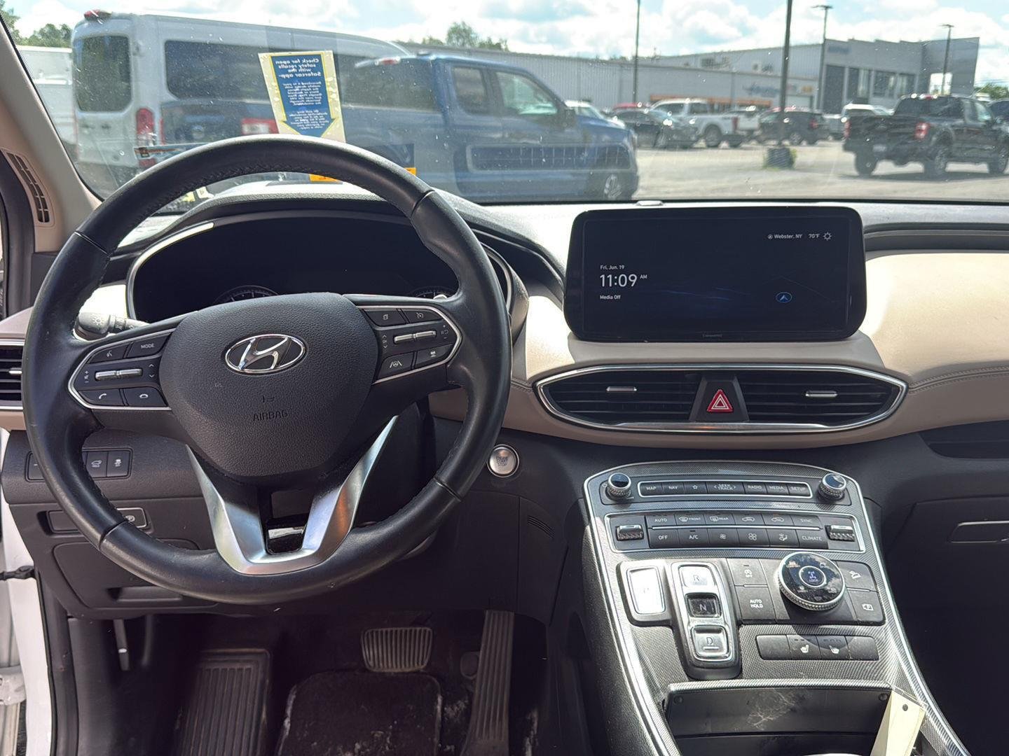 Used 2023 Serenity White Pearl Hyundai SEL image 10
