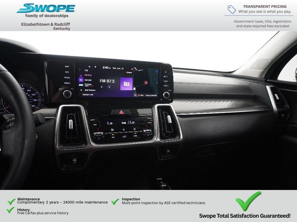 Used 2022 EBONY BLACK Kia S image 20