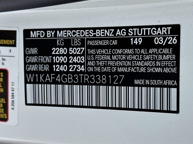 New 2026 Polar White Mercedes-Benz C 300 image 62