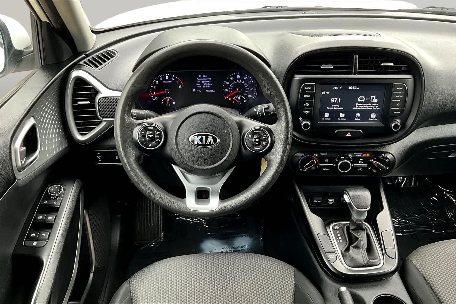 Used 2021 Snow White Pearl Kia LX image 6