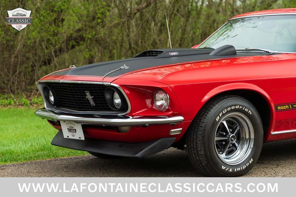 Used 1969 Red Ford Mach 1 image 21