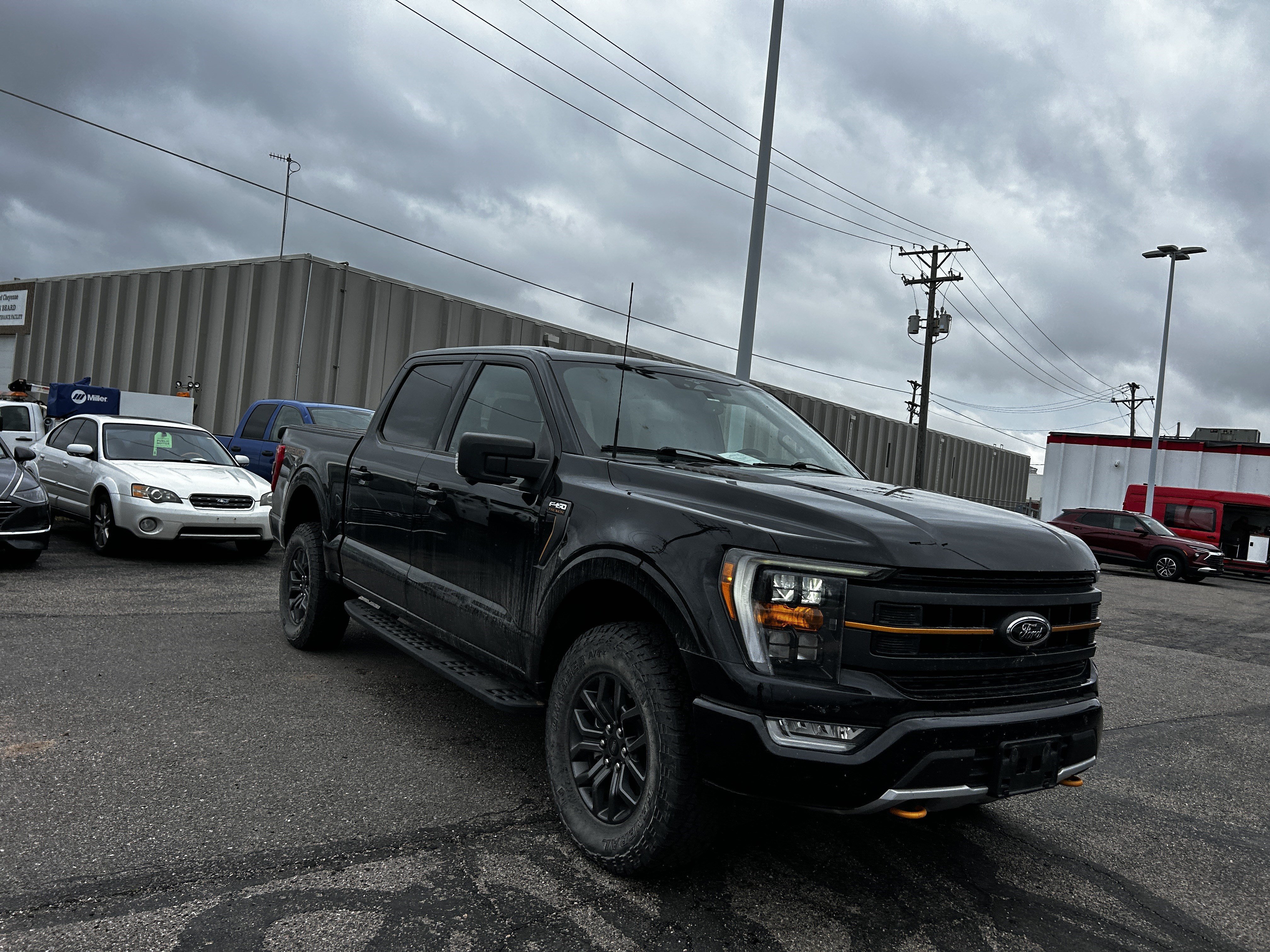 Used 2023 Black Metallic Ford Tremor image 7