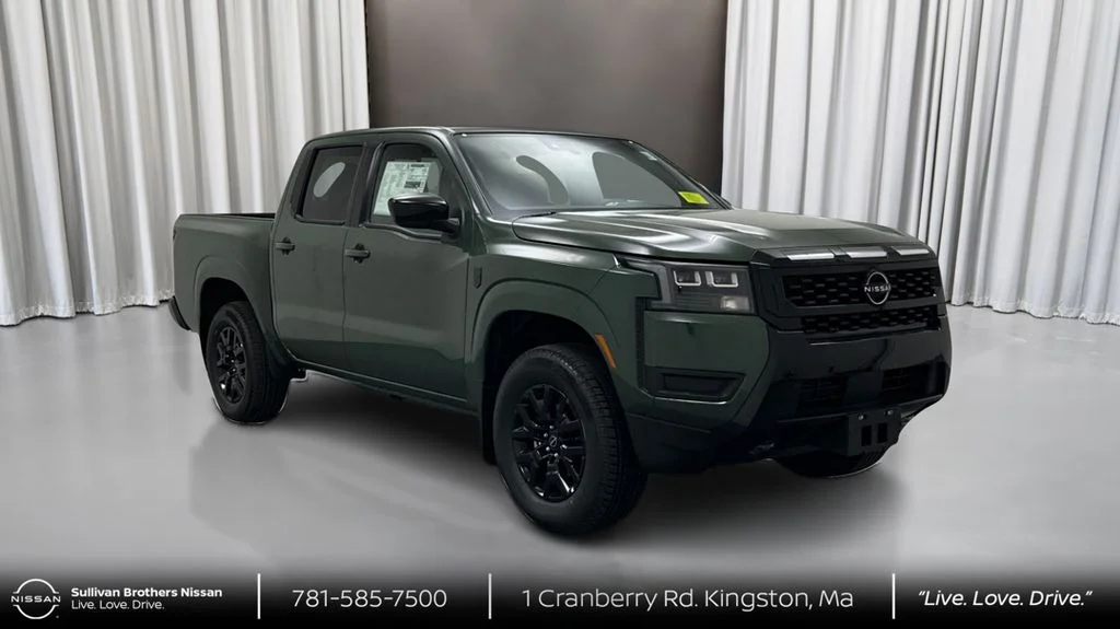 New 2026 Tactical Green Metallic Nissan Crew Cab SV image 3