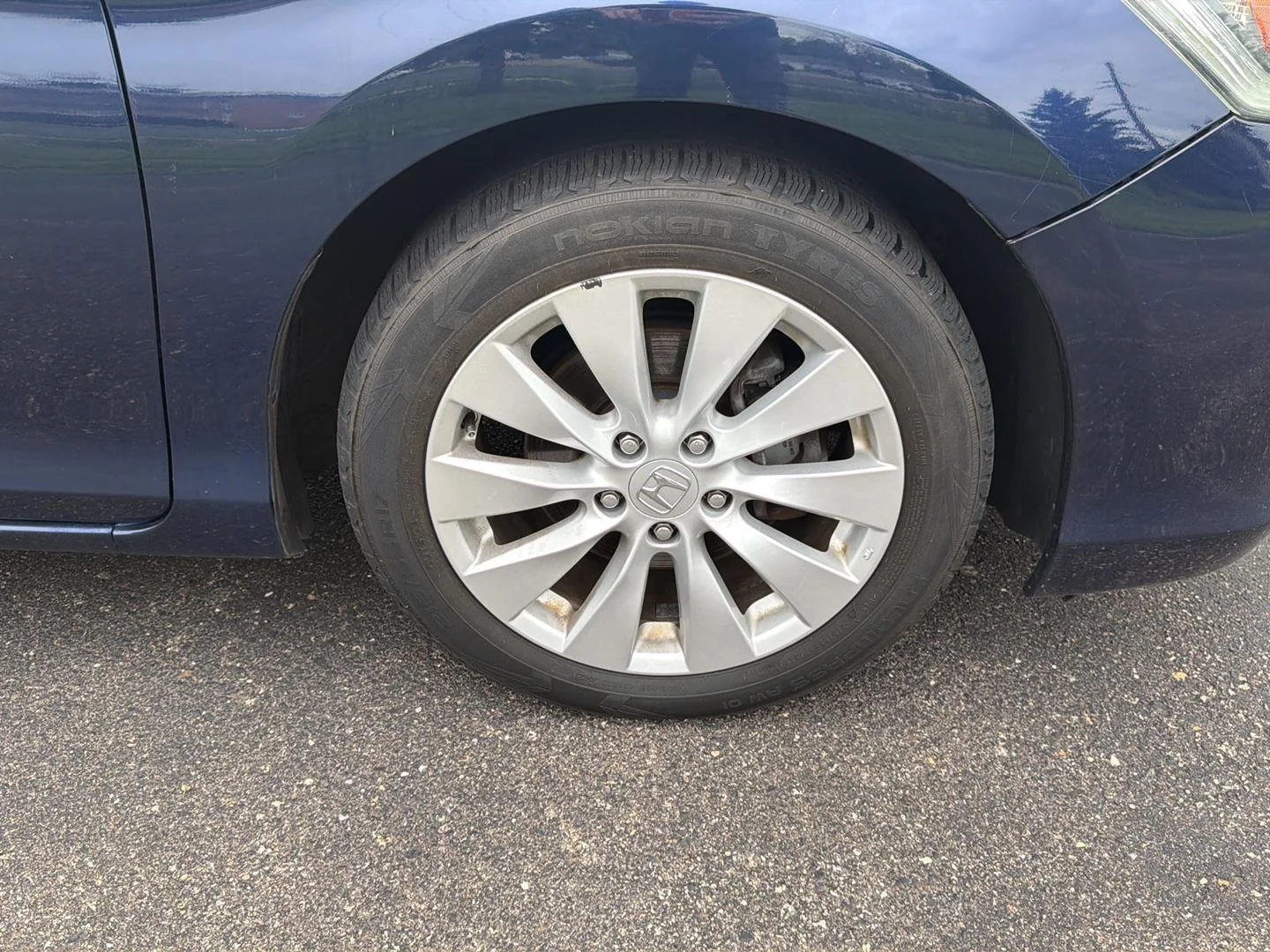 Used 2014 Obsidian Blue Pearl Honda EX-L image 9