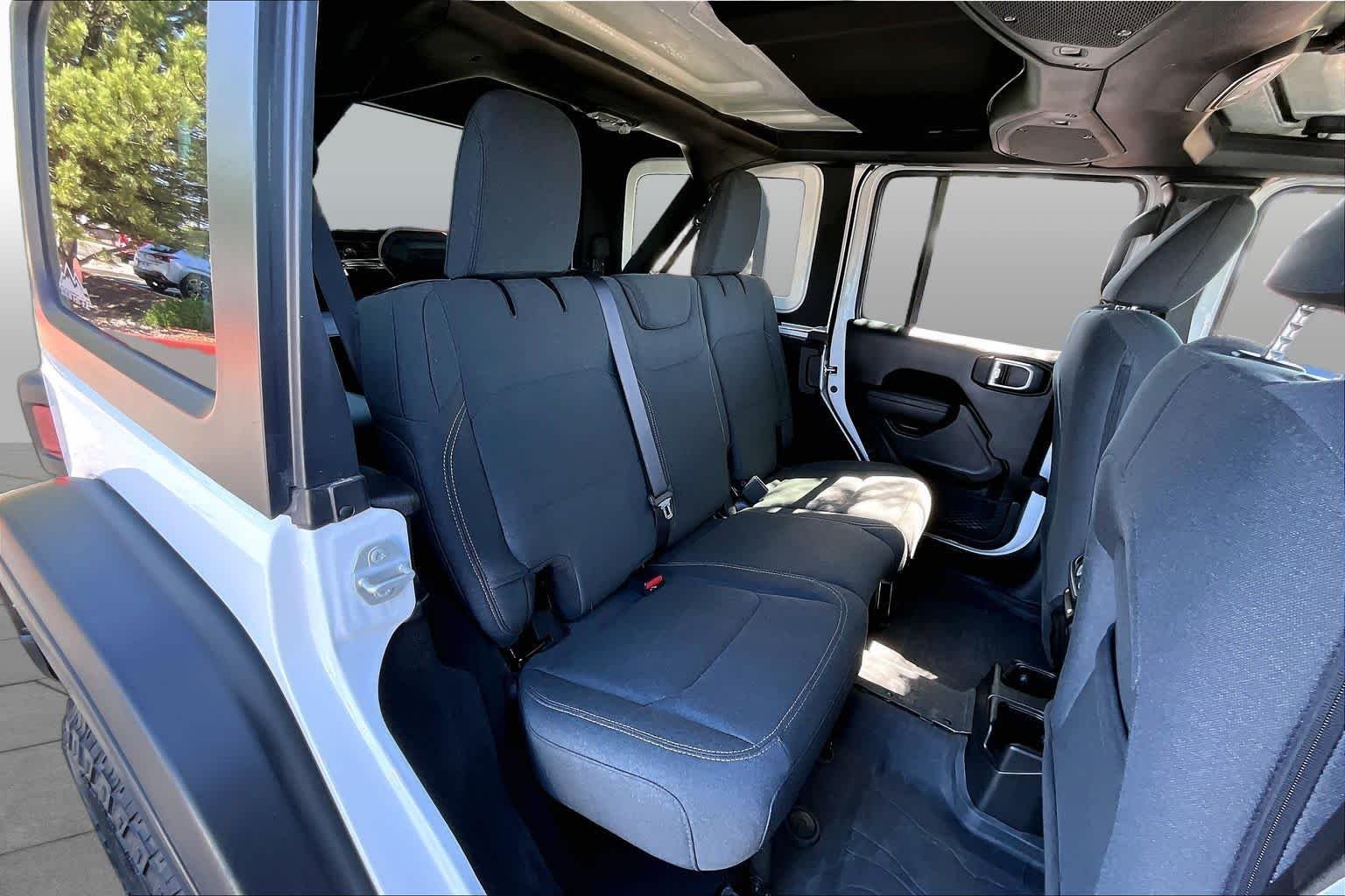 Used 2024 Bright White Clearcoat Jeep Willys image 20