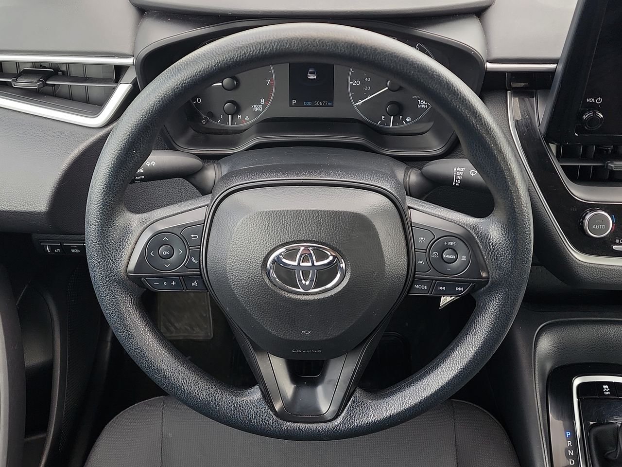 Used 2024 Midnight Black Metallic Toyota LE image 19
