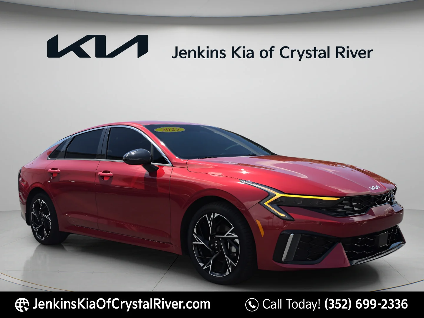 Used 2025 Runway Red Kia GT-Line image 2