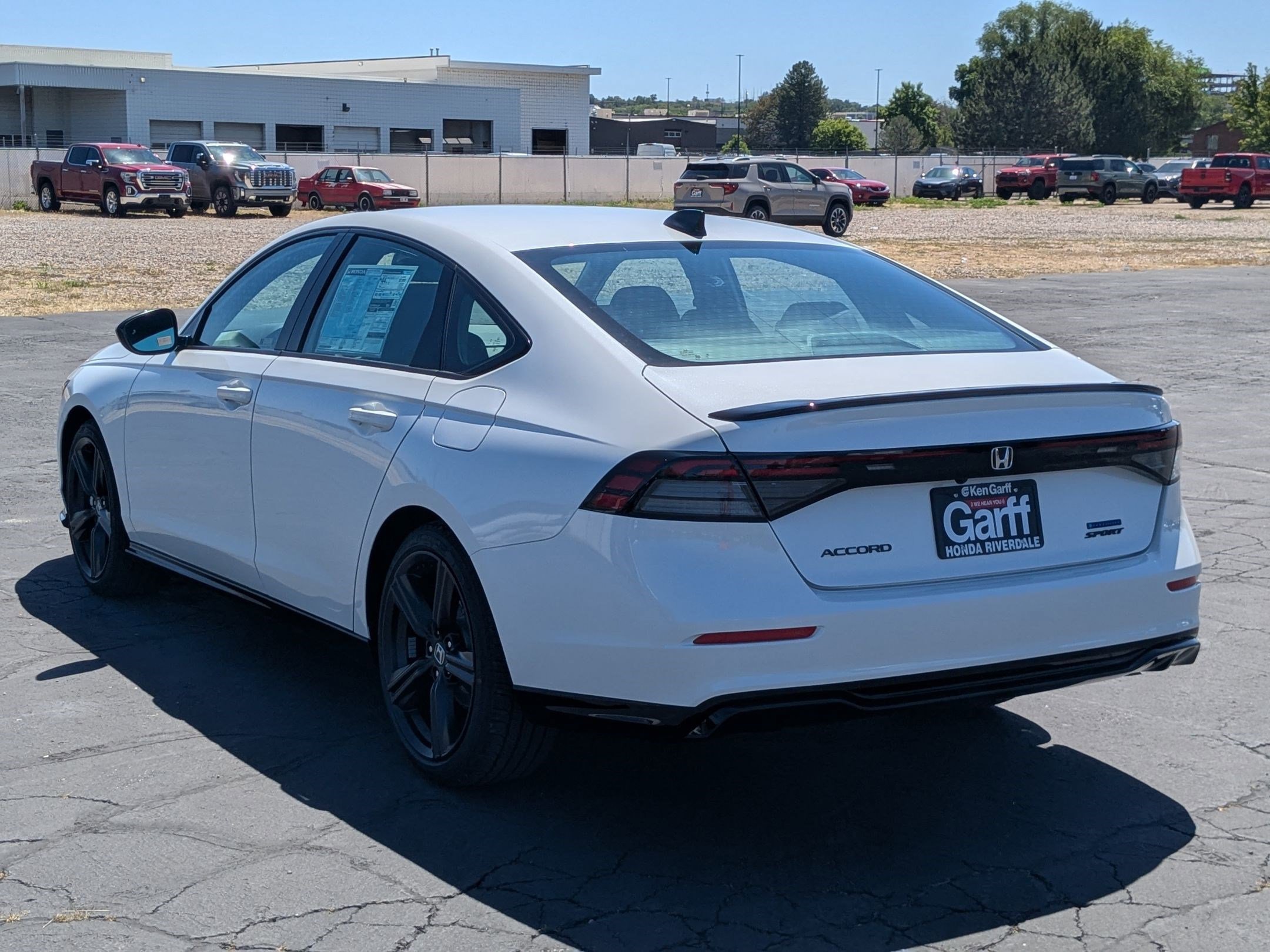 New 2026 Platinum White Pearl Honda Sport-L image 5