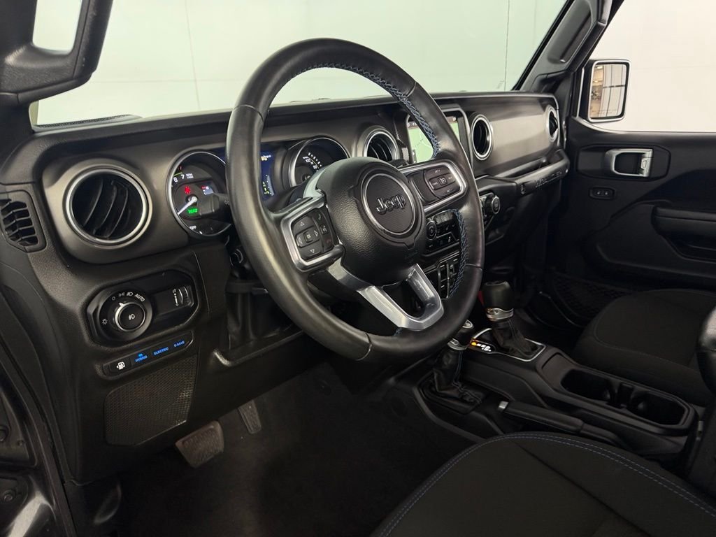 Certified Used 2023 Gray Jeep Rubicon 4xe image 21